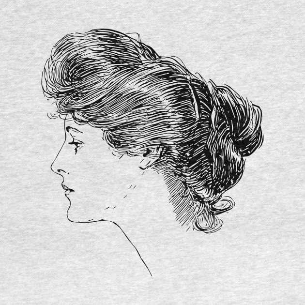Gibson Girl Profile by banditotees